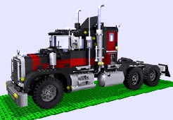 Billede af Lego model lavet i 3D